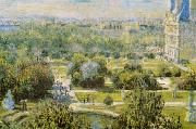 Claude Monet View of Tuileries Gardens, Paris France oil painting reproduction